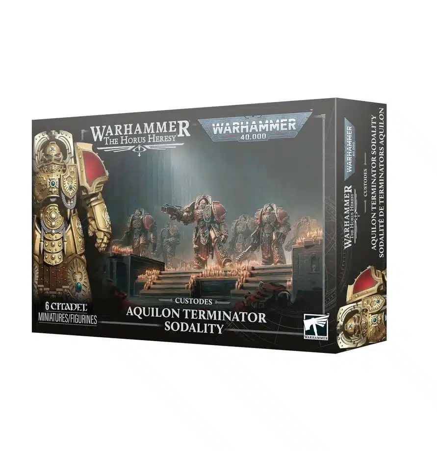 Horus Heresy / Warhammer 40k - Legio Custodes - Aquilon Terminator Sodality