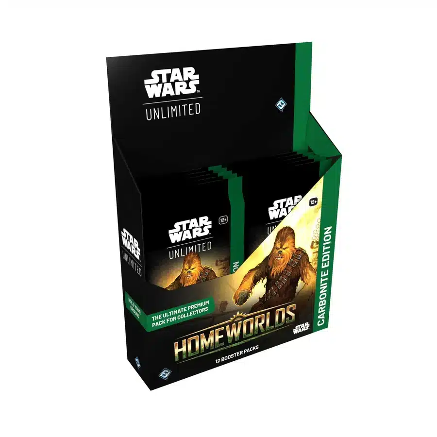 Star Wars Unlimited - Homeworlds - Carbonite Booster Box