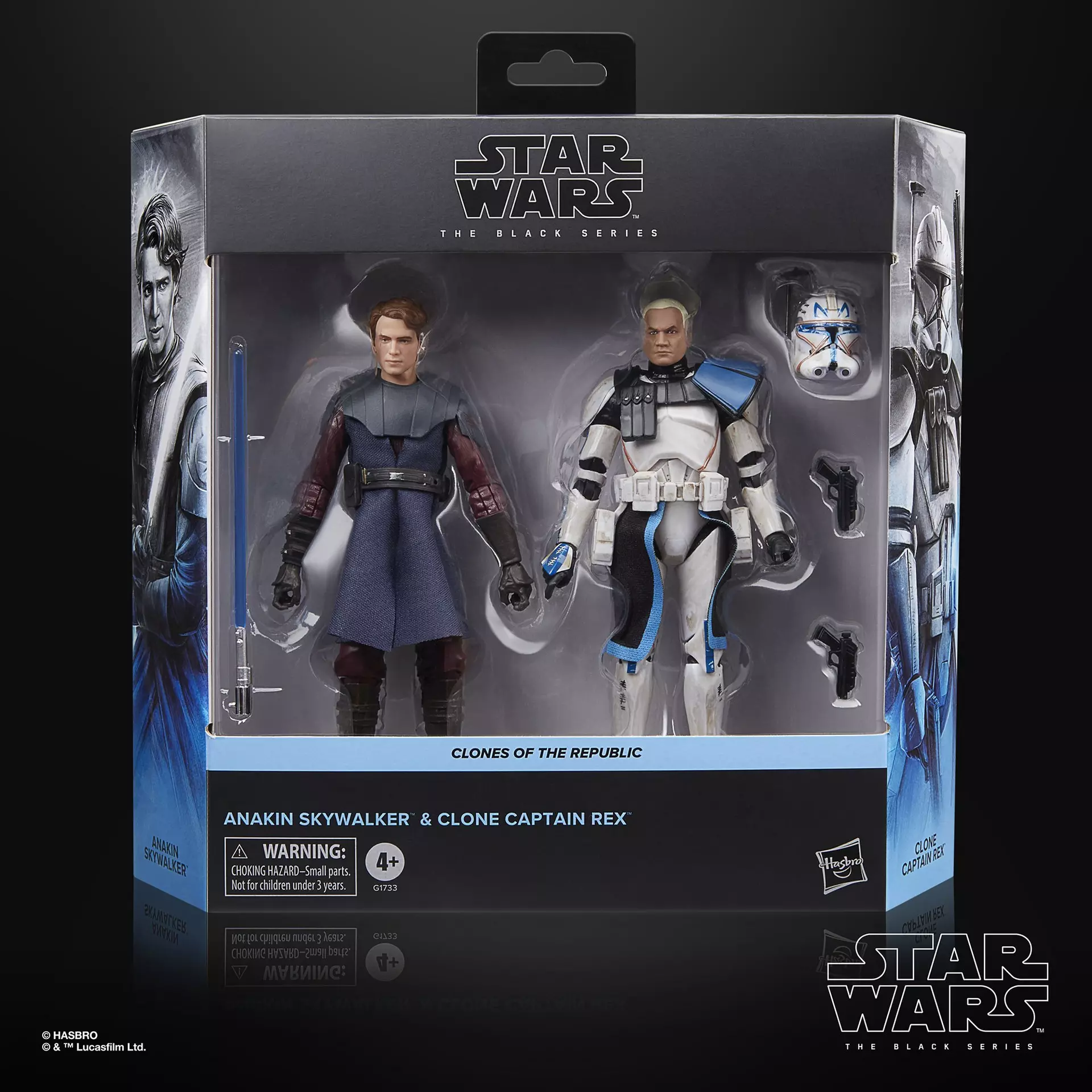 Star Wars Black Series - Anakin Skywalker & Captain Rex 2 Pack