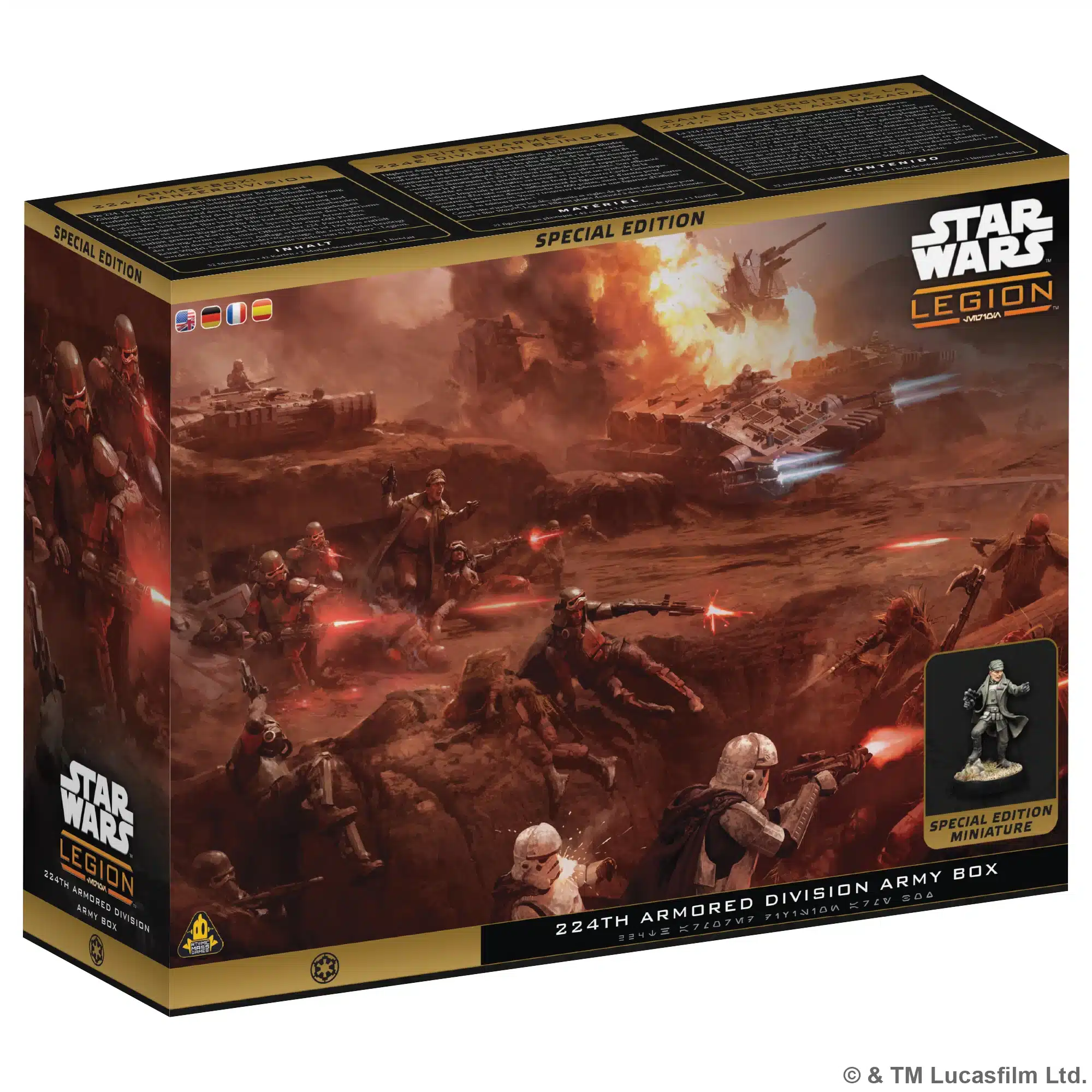 Star Wars Legion - Mimban 224th Mudtrooper Special Editon Army Box